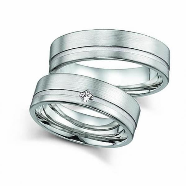 Trauringe Palladium von Fischer 20 10112/060